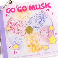 Étui CD et porte-clés NFC mini personnalisés en PVC imprimé Kpop, étanches et interchangeables