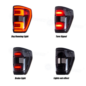 Hcmotionz 2021-2023 Cho Ford F150 F-150 Xlt <span class=keywords><strong>LED</strong></span> Phía Sau Đèn Lắp Ráp Điều Kiện Mới Điểm Mù <span class=keywords><strong>Detector</strong></span> Pickup Đuôi Đèn Thay Thế - Product Image 4