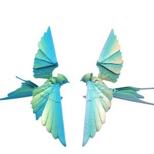 Ailes d'hirondelle imprimées en 3D, articulées, en PLA, très demandées, idéales pour figurines et jouets créatifs tendance - Product Image 5