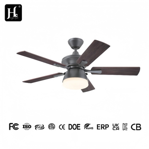 Ventilador de Techo de Perfil Bajo de 42 Pulgadas con Motor de CC de 35 W y 220 V, 6 Velocidades, con Luz LED y Control Remoto, para el Hogar - Product Image 6