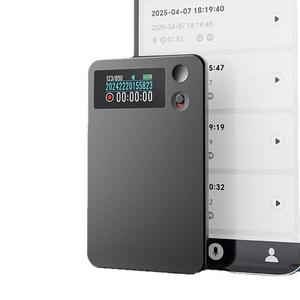 Grabadora de Voz Ultrafina A3P con Transcripción por IA y Traducción, Reproductor de Audio Digital Portátil para Negocios - Product Image 1