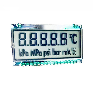 Chất lượng cao HTN phản xạ LCD hiển thị 3.3V hiển thị nhiệt độ - Product Image 1