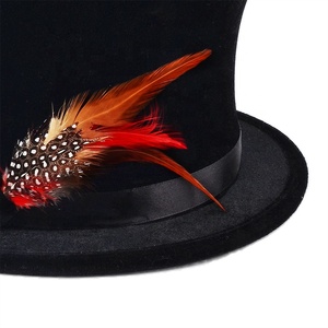 Accesorio de Magia, Accesorio de Escenario, Sombrero de Fiesta Divertido de Circo, Sombrero de Copa Plegable de Magia Negra - Product Image 5