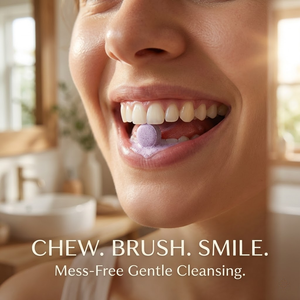 Tablettes de <span class=keywords><strong>Dentifrice</strong></span> Personnalisées OEM ODM Saveur Raisin Marque Privée Goût Fruité Violet Naturel Zéro Déchet Pâte <span class=keywords><strong>à</strong></span> Dents Solide <span class=keywords><strong>à</strong></span> <span class=keywords><strong>Croquer</strong></span> - Product Image 3