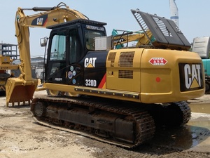 Excavadora de gato de segunda mano de 20 toneladas en excelentes condiciones Caterpillar CAT320D Excavadora usada CAT320D - Product Image 6