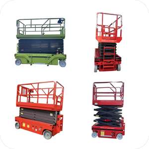 4-18 מ 'שטח מחוספס שטח עצמי מונע מסלול מספריים להרים חשמלי הידראולי נייד הרמת פיגום עבודה atv - Product Image 5