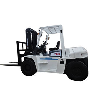 Used TCM FD70 7t <b>Forklift</b> Japan Original Diesel Engine Restaurant Use Excellent Condition - Product Image 1