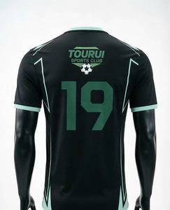 Maillots de football pour hommes en gros, 100 % polyester, respirants, séchage rapide, manches courtes, personnalisables avec le nom de l'équipe, toutes saisons, vêtements de sport - Product Image 2