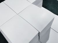 Échantillons gratuits Papier bond blanc 250 g/m² de Chine Feuille brillante pour l'impression de livres et d'albums Matériau enduit pour l'emballage