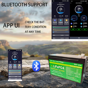 Усовершенствованная аккумуляторная батарея 12,8 В 12 В LiFePO4, IP65, стабильная для систем освещения кемпинга, низкая температура - Product Image 6