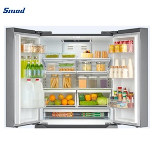 ตู้เย็นแบบประตูฝรั่งเศส 110 โวลต์ 22.5 คิว พร้อมช่องแช่แข็ง - Product Image 6