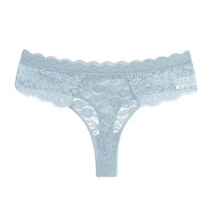 High Quality <b>Nylon</b> Floral Printed G-String Panty Mature <b>Women</b> XL Sexy Transparent Knitted Waist Everyday Plus Underwear Adults - Product Image 4