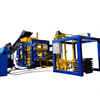 Machine de fabrication de briques et de blocs en béton QT4-15B Aiwei entièrement automatique, contrôlée par PLC, à pression hydraulique, pour pavés creux et pleins, facile à utiliser