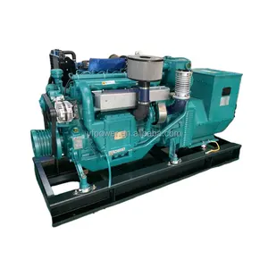 Generador diésel marino con certificado CCS, YF weichai series 120kw 100kva 75kw, precio al por mayor