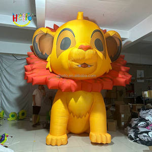 Gigante inflable película de dibujos animados Animal mascota personalizado pequeño inflable León rey - Product Image 5