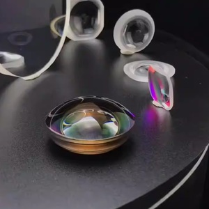 Lente Esférica <span class=keywords><strong>Plano</strong></span>-Convexa de Vidrio Óptico K9 de Alta Precisión, Personalizable, OEM, Patrón de Media Esfera - Product Image 4