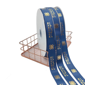폴리에스터 그로그랭 리본, 휴일용 그로그랭 리본, 공장 도매 22MM 핑크 리본, 맞춤 폭 - Product Image 6