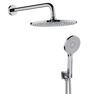 New Design Modern Chrome Brass Single <b>Handle</b> Ceramic 2-Way Push Button <b>Shower</b> Faucets Spray Bathroom AL-CTF97 Contemporary Style - Product Image 4