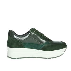 Sneakers Cinzia Soft da Donna, Scarpe Verdi con Plateau Chunky - Product Image 3