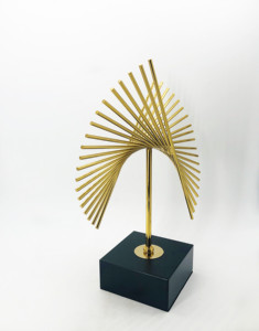 Bắc Âu kim loại bay EAGLE trang trí sang trọng văn phòng máy tính để bàn Nhà Phụ kiện Antique giả sắt <span class=keywords><strong>pin</strong></span> với UV in ấn - Product Image 2