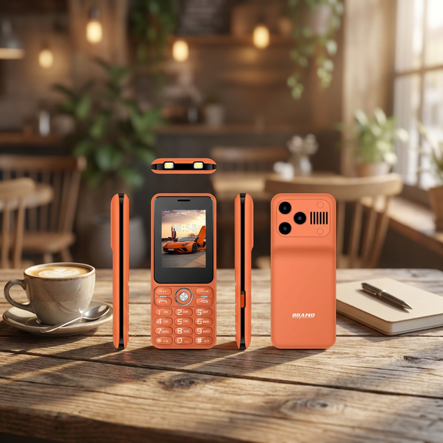 2500mAh Big Battery Feature Phone Tecno Phone Feature Feature Phone Low Price Techno Dual Sim Téléphone Tecno