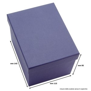 GLOBO MONDO BLU VETRO Globo de 70mm de diámetro con 105mm de altura - Product Image 4