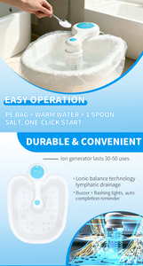 Hydrogen Ion Balancing Foot Bath <strong>Machine</strong> for Body <strong>Mind</strong> Revitalization and SPA Grade Detoxification Experience - Product Image 5