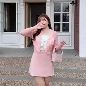 Runqi <b>Black</b> Ribbed Sheer Cardigan N8345 Sun Protection Women's <b>Long</b> <b>Sleeve</b> Lightweight Knit <b>Top</b> Solid Color Fashion - Product Image 4