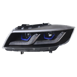 ชุดไฟหน้า LED DRL คุณภาพสูงสำหรับรถยนต์ซีรีส์ 3 รุ่น E90/E91 ปี 05-12 แบบ 12V พร้อมไฟเลี้ยวแบบน้ำ  อุณหภูมิสี 6000k ปี 05-12 - Product Image 1