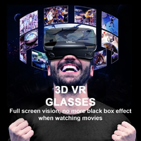 高品质VR耳机5-7英寸3D VR眼镜虚拟现实全屏视觉广角智能耳机头盔