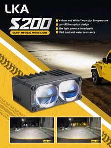 S200 haute luminosité Grille petit projecteur Led antibrouillard pour voiture <span class=keywords><strong>Auto</strong></span> systèmes d'éclairage capot avant accessoires - Product Image 6
