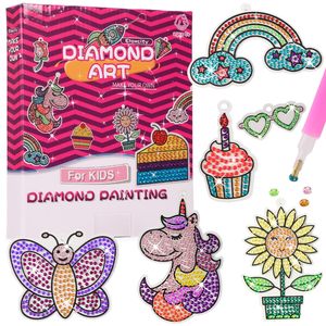 Gem Arts and Crafts for Girls and Boys, Gem Art Kids Diamond Painting Kit, regali di compleanno fai da te artigianato per bambini - Product Image 1