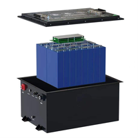 Batterie LiFePO4 à semi-conducteurs 36V 100Ah 150Ah, 6000 cycles, pour voiturette de golf électrique, chariot élévateur, bateau -20~60°C