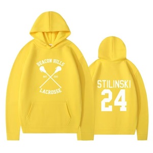 Sudadera deportiva para hombre Sudadera con capucha Bolsillo suelto Cremallera Ropa de hockey sobre hielo Sudadera con capucha de hockey - Product Image 2