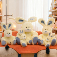 Boneka Kelinci Lipat Lucu Bahan Premium Isi Kapas PP Mainan Hewan Isi Dakron Lembut Murah Langsung dari Pabrik