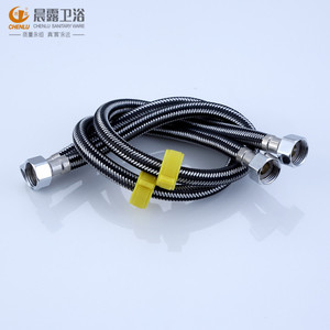 สายยางถักแบบยืดหยุ่น Morning Dew ขนาด 1/2 นิ้ว สายเหล็กเสริมแรง ปลายสองด้าน สำหรับงานประปา - Product Image 2