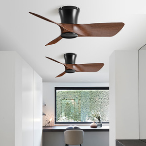 <b>Ceiling</b> <b>Fan</b> Retro Industrial Style Ac Motor Quiet Design For Home Hallway Entryway Balcony Minimalist Modern Commercial Use - Product Image 1