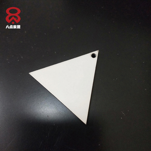 Nhà máy trực tiếp hiện đại thăng hoa trống bông tai hình tam giác - Product Image 5