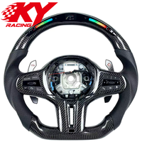 Volant de course en fibre de carbone avec écran LED pour BMW G30 X5 G05 G80 M3 G82 330i M550i X3 G01 LCI 540i M4 M240i G42 G20