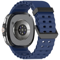 Bracelet marin pour Samsung Galaxy Watch 8 Classic, bracelet de sport en silicone pour Galaxy Watch 8 40mm 44mm