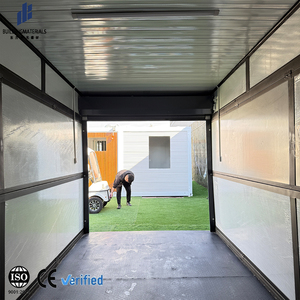 Xách Tay thời tiết có thể gập lại nhà để xe nơi trú ẩn cho xe/SUV cho bãi đậu xe ngoài trời & Lưu trữ nhà làm bằng thép & bánh sandwich bảng điều khiển nhà - Product Image 5