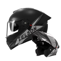 Casque de moto ouvert ABS unisexe toutes saisons pour la sécurité des véhicules électriques avec visière interchangeable à fixation rapide