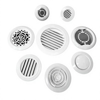 Grilles d'aération modernes en ABS avec couvercles en maille pour la ventilation domestique - Sorties d'air et de climatisation en gros