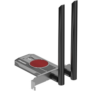 8800Mbps PCIe wifi7 Adapter in-tel chơi game Card mạng màu xanh răng PCIe <span class=keywords><strong>Wifi</strong></span> thẻ - Product Image 6