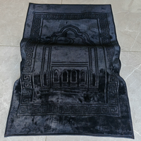Tapis de Prière Islamique en Mousse à Mémoire de Forme de Haute Qualité Offrant un Soutien Confortable pour les Genoux pour la Mosquée et le Pèlerinage Musulman