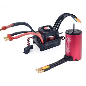 Waterdichte 150 Ampère Borstelloze Esc W/4076 2250kv 2000kv Bldc Motor Combo Voor 1 / 8 Schaal Rc Auto Crawler