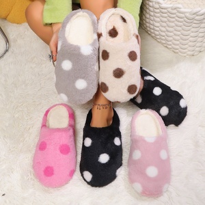 New Indoor and Outdoor Soft-Soled Winter for <b>Slippers</b> With Feature Comfortable Plush Design for Home Use - Product Image 1