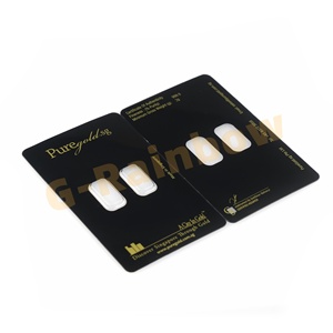 Double pochette en or fin 0,5g 1g 2g 4g 5g 6g 8g 10g 20g 50g 100g 250g pour pièces de monnaie argentées, médailles, packs - Product Image 5