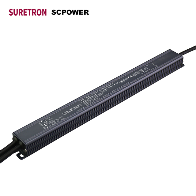 IP66 Waterproof for Outdoor Use Triac Dimmable 100W 12V 24V 100 Watt Slim Housing Dimmable Led Driver