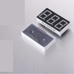 4031 0.4 Inch <strong>3</strong>-Digit LED Display, Super Bright Red/White/Blue, Common Anode/Cathode (CC/CA) - Product Image 4